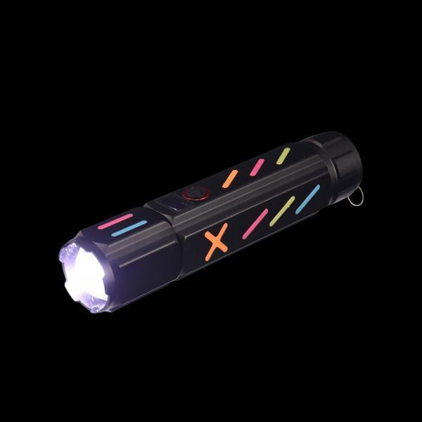 Ліхтар NIGHT VISION FLUORESCENCE 530 WHITE LASER LED PM30-TG, Power Bank, 1x18650, ЗП Type-C, zoom, Box v11619 фото