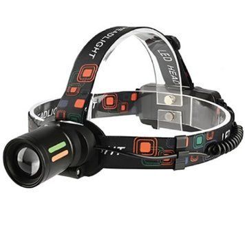 Ліхтар налобний NIGHT VISION FLUORESCENCE W668-TG, 2x18650, ЗП Type-C, zoom, Box v11610 фото