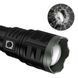 Ліхтар AK138 WHITE LASER LED PM60-TG, 4х18650, power bank, індикація заряду, ЗП Type-C, zoom, Box v10103 фото 7