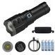 Ліхтар AK138 WHITE LASER LED PM60-TG, 4х18650, power bank, індикація заряду, ЗП Type-C, zoom, Box v10103 фото 5
