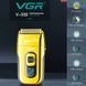 Електробритва VGR V-332 GOLD шейвер, подвійне лезо, триммер, LED Display v9122 фото 7