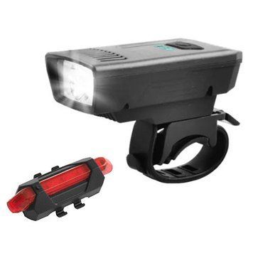 Велокомплект 1803-1-XPE + STOP-5LED, Li-Ion аккум., ЗП microUSB v7658 фото