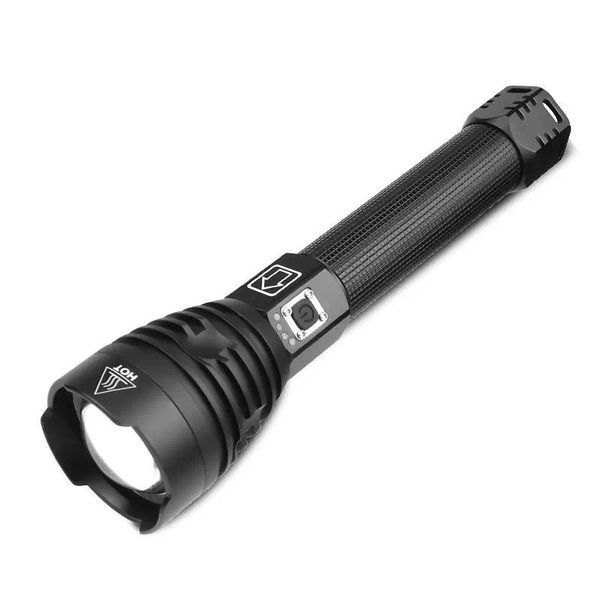 Ліхтар BL-601-P90, 2x26650/2x18650, ЗП Type-C, індикація заряду, zoom, Box v11732 фото