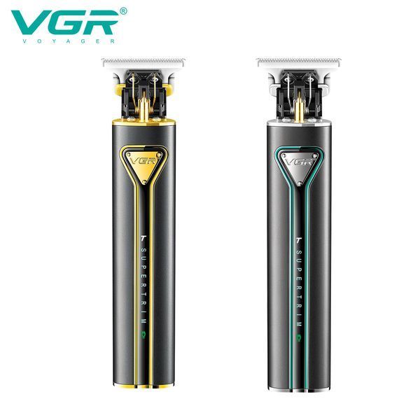Триммер VGR V-009 GREEN, TURBO-режим, 4 насадки, LED подсветка v11303 фото