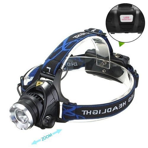 Ліхтар налобний Police 6699/204C-T6, 2x18650, zoom, ЗП microUSB, Box v8374 фото