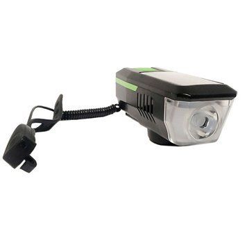 Велофара із сигналом LY-17-XPE, сон. батарея, виносна кнопка, Waterproof, Li-Ion акумулятор, ЗУ microUSB v9200 фото