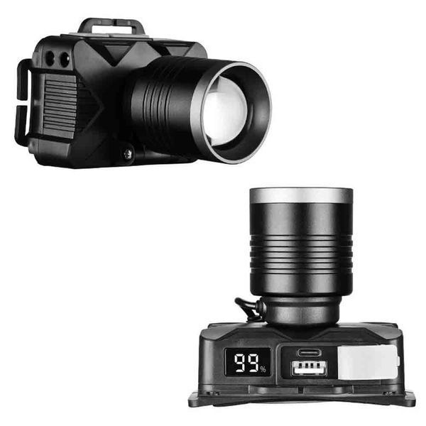 Ліхтар налобний YEMAO YM-T305 TG 30W, Motion Sensor, Li-Ion акумулятор, ЗУ Type-C, zoom v12037 фото