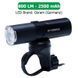 Велофара потужна LEADBIKE M02-OSRAM 800LM, 2500mAh, waterproof, children lock, Li-Ion акумулятор, ЗУ Type-C v10697 фото 1