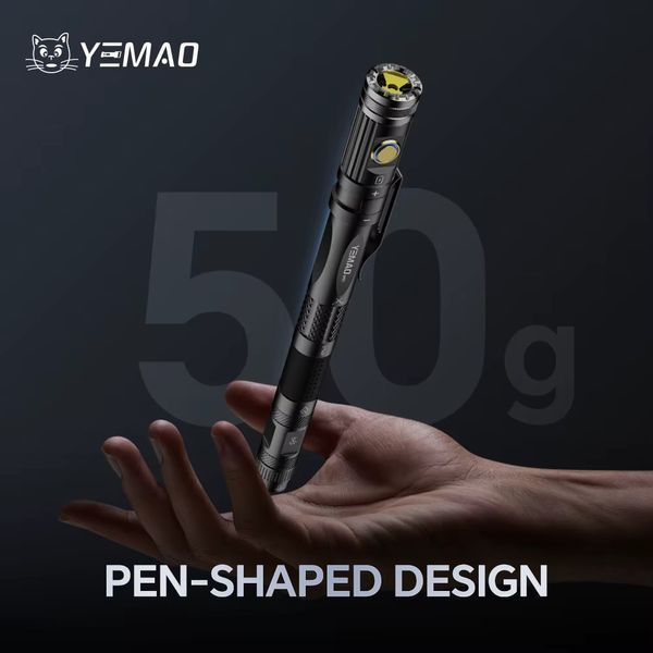 Ліхтар YEMAO YM-M91 XPG, 1x10280, ЗУ Type-C, 6-in-1 multitool v12045 фото