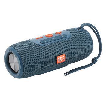 Bluetooth-колонка TG341, з функцією speakerphone, радіо, blue v10051 фото