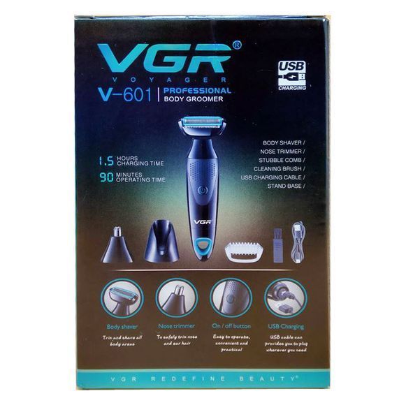 Бритва-триммер для стрижки бороды и усов VGR V-601 v11766 фото