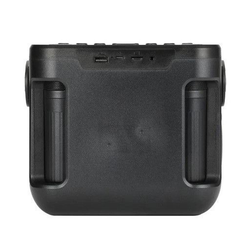 Bluetooth-колонка TG545DK, c функцией speakerphone, радио, black, 2 микрофона, фонарь v9998 фото