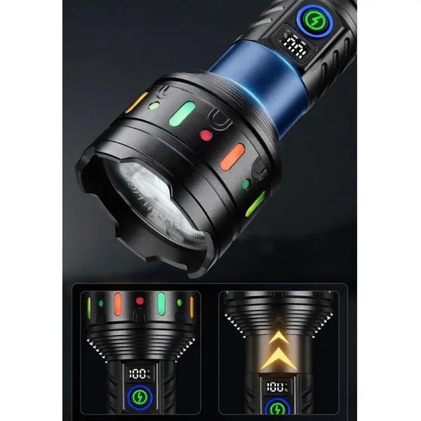 Ліхтар YEMAO YM-G705-2 TG, 1x33140, Power Bank, ЗУ Type-C, zoom v12060 фото