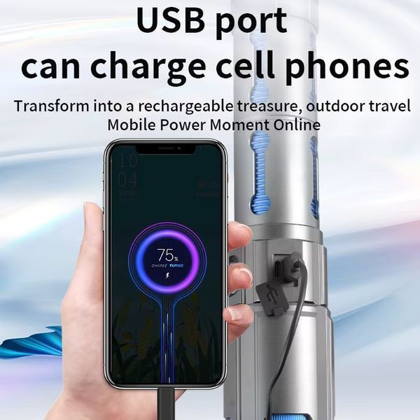 Ліхтар YEMAO YM-G530 TG 30W, 1x40700, Power Bank, ЗУ Type-C, zoom, захист від комарів v12006 фото
