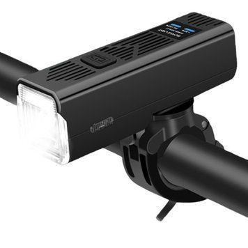Велофара з сигналом MT-007-T6, 450Lum, Li-Ion акум. (2200mAh), кнопка винесення, Waterproof, ЗУ Type-C v9201 фото