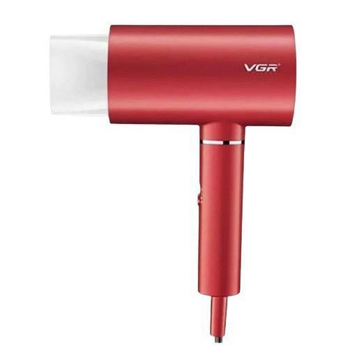 Фен професійний VGR V-431 RED, 2 рівні обдування, 2 рівні температури, насадка-концентратор v9136 фото
