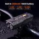 Велофара BC25S, 300LM, Waterproof, Power Bank, Li-Ion акумулятор, ЗП Type-C, індикація заряду v10987 фото 6