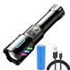 Ліхтар NIGHT VISION FLUORESCENCE W514/1143-WHITE LASER LED PM10-TG, 1x26650, Power Bank, ЗП Type-C, zoom v10782 фото 2